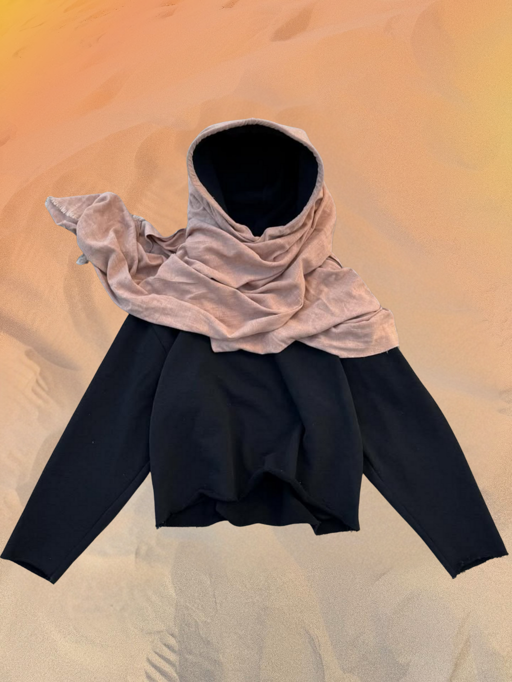 Nomade Hoodie – Sand Whisper