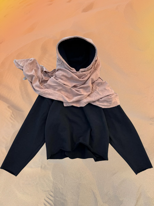 Nomade Hoodie – Sand Whisper